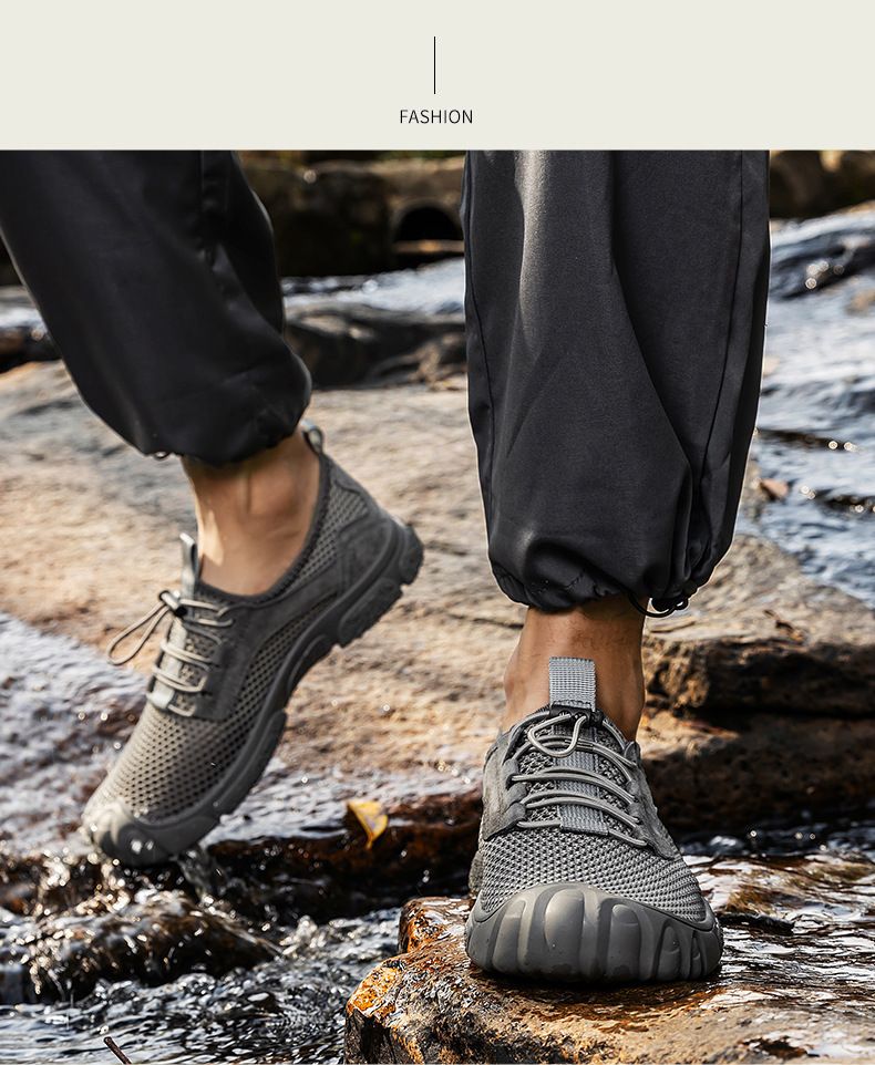 Scarpe casual Scarpe da uomo Scarpe in rete Scarpe da pesca Suola morbida Scarpe sportive casual da esterno Taglia grande_voghion.com