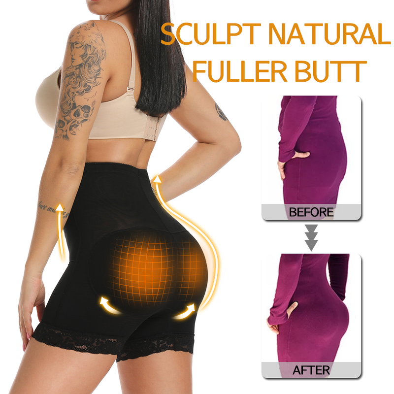 Lifter Women Butt Shapewear Padded Underwear Hip Enhancer Shorts Fake Booty Tummy Control Panties High Waist T_voghion.com