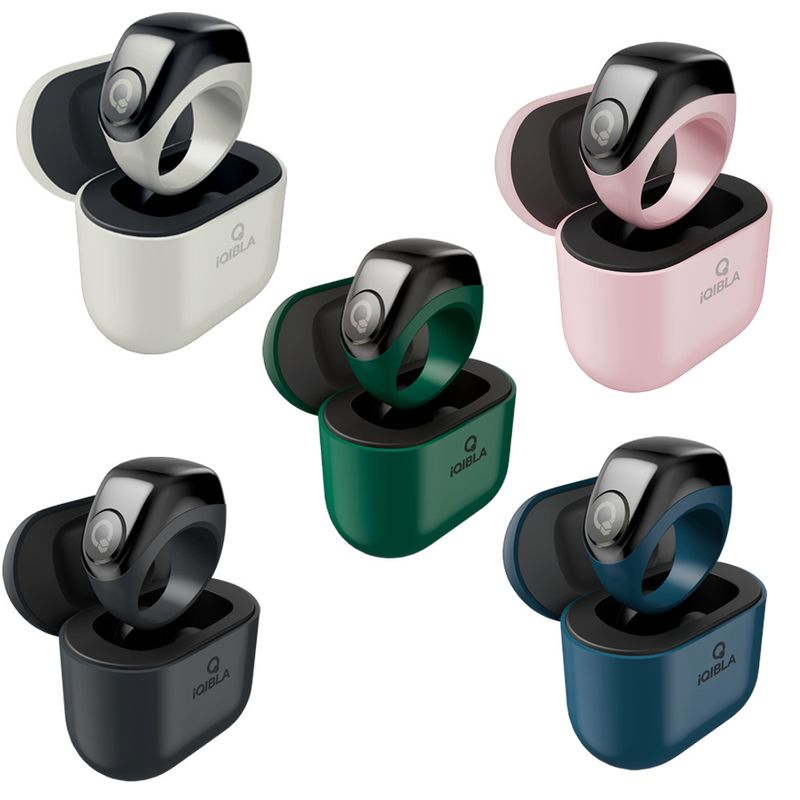 Smartring Comes With Three Replaceable Ring Holders A Charging Box That Can Store Power And A Smart Bluetooth Counter_voghion.com