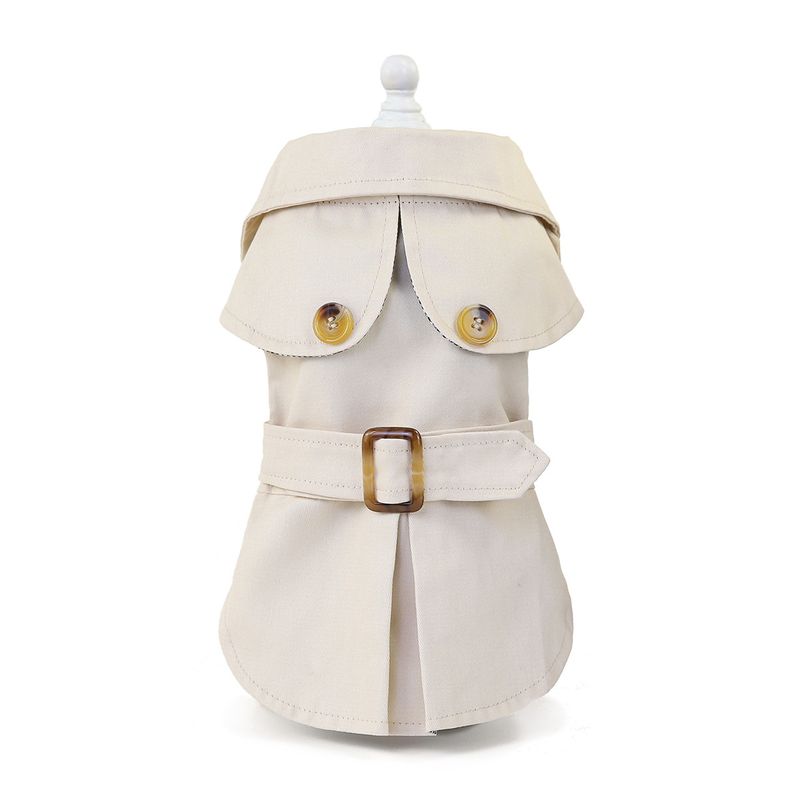 Herbst Neue Kollektion 20 Dreifarbige Windjacke für kleine Hunde und Haustiere, Winterkleidung_voghion.com