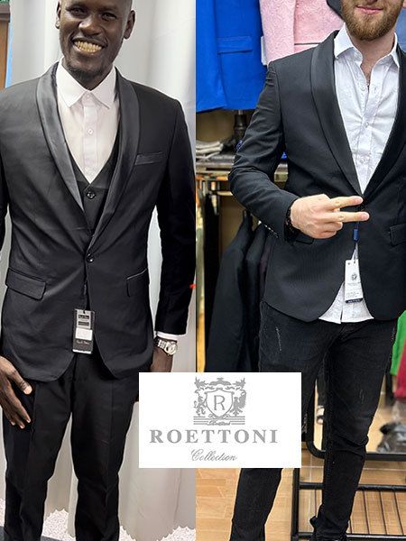 Green Fruit Collar 3-Piece Men's Suit Student Graduation Stage Performance Slim Fit Tuxedo Plus Size_voghion.com