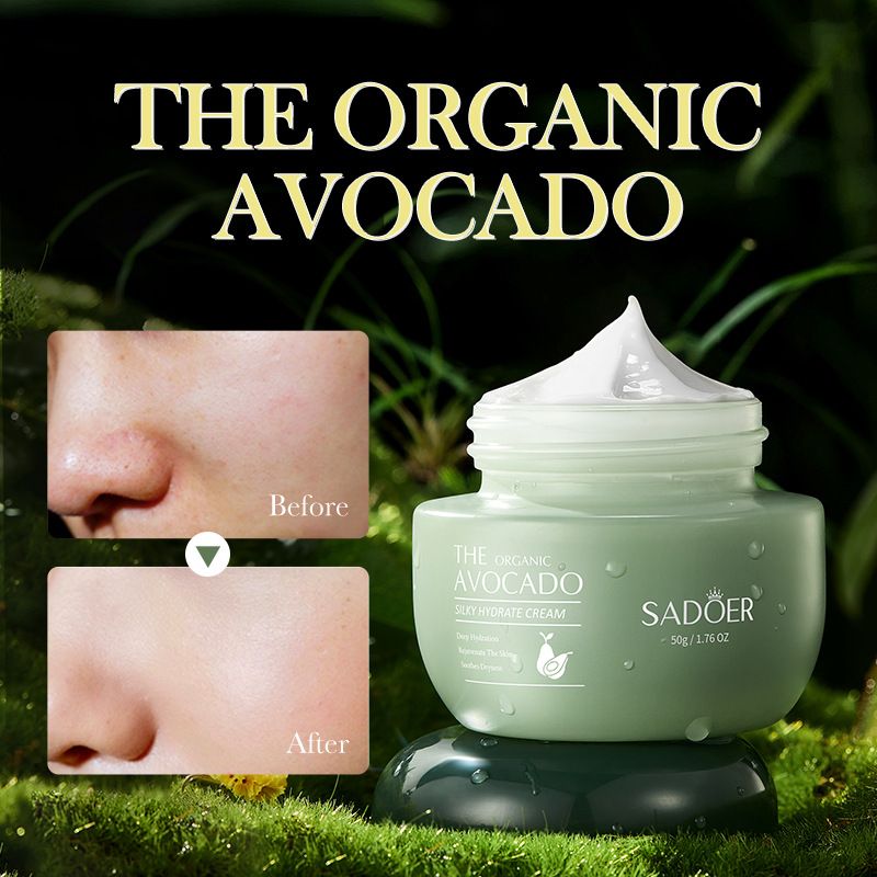 SADOER Organic Avocado Silky Hydrating And Moisturizing Cream To Dilute Fine Lines_voghion.com