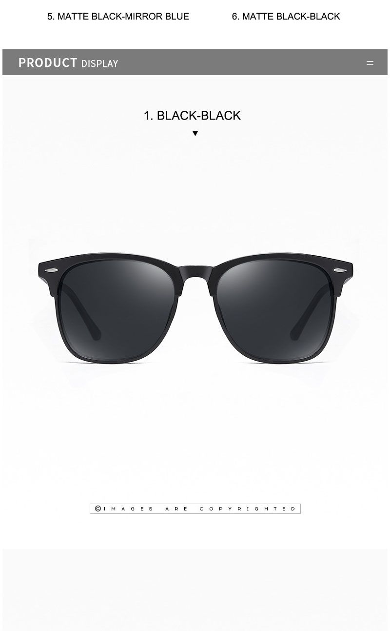 Moda polarizzata 2024 retrò specchio quadrato occhiali da sole vintage antiriflesso occhiali da sole per guidatore per uomo Oculos shade_voghion.com