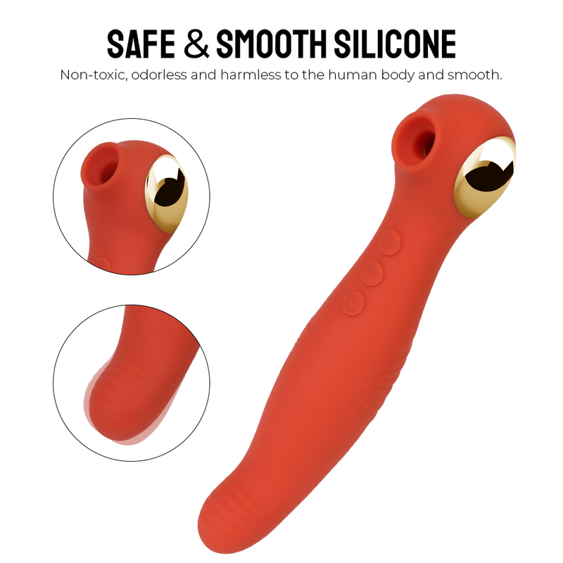 In 1 2 Tail Dildos Sucking Vibrators For Women Nipple Sucker Clit Sucker l Anal Plug Female Masturba Ana Pug Femae_voghion.com