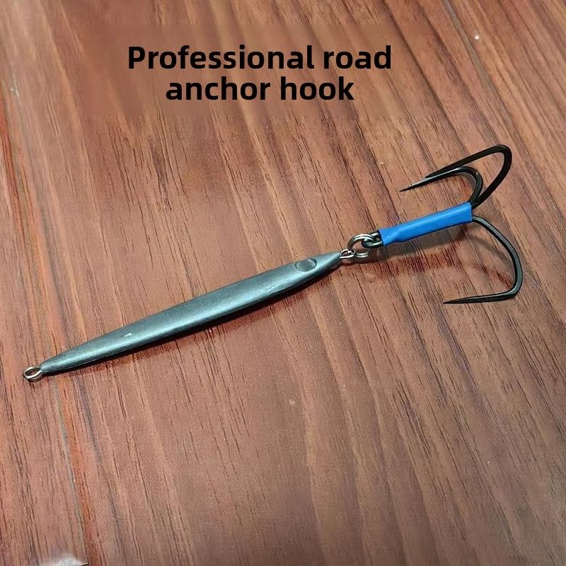 Blade Scale Casting Large Lure Fishing Gear Full Set Spear Hook Slim Long Iron Plate_voghion.com