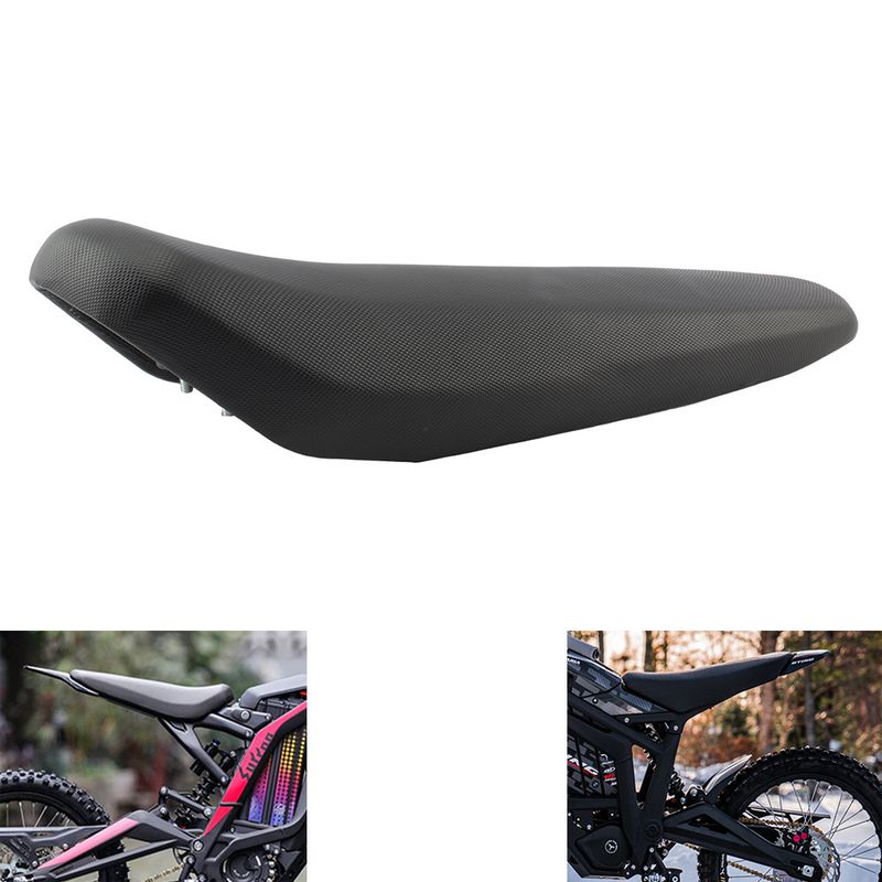 Motorrad-Sitzpolster aus Kohlefaser – Erweiterter Komfort für Offroad- und Elektrofahrräder. Langlebiges, rutschfestes, wasserdichtes und atmungsaktives Design._voghion.com