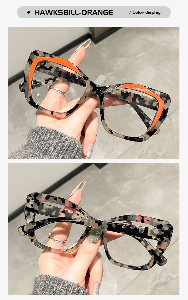 Fashion Tr90 Eyeglasses Women Anti Blue Light Computer Eyewear Ladies Stylish Designer Frames For Prescription Glasses 2024 New_voghion.com