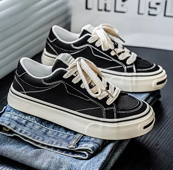 Scarpe basse da uomo in tela CMY Niche_voghion.com