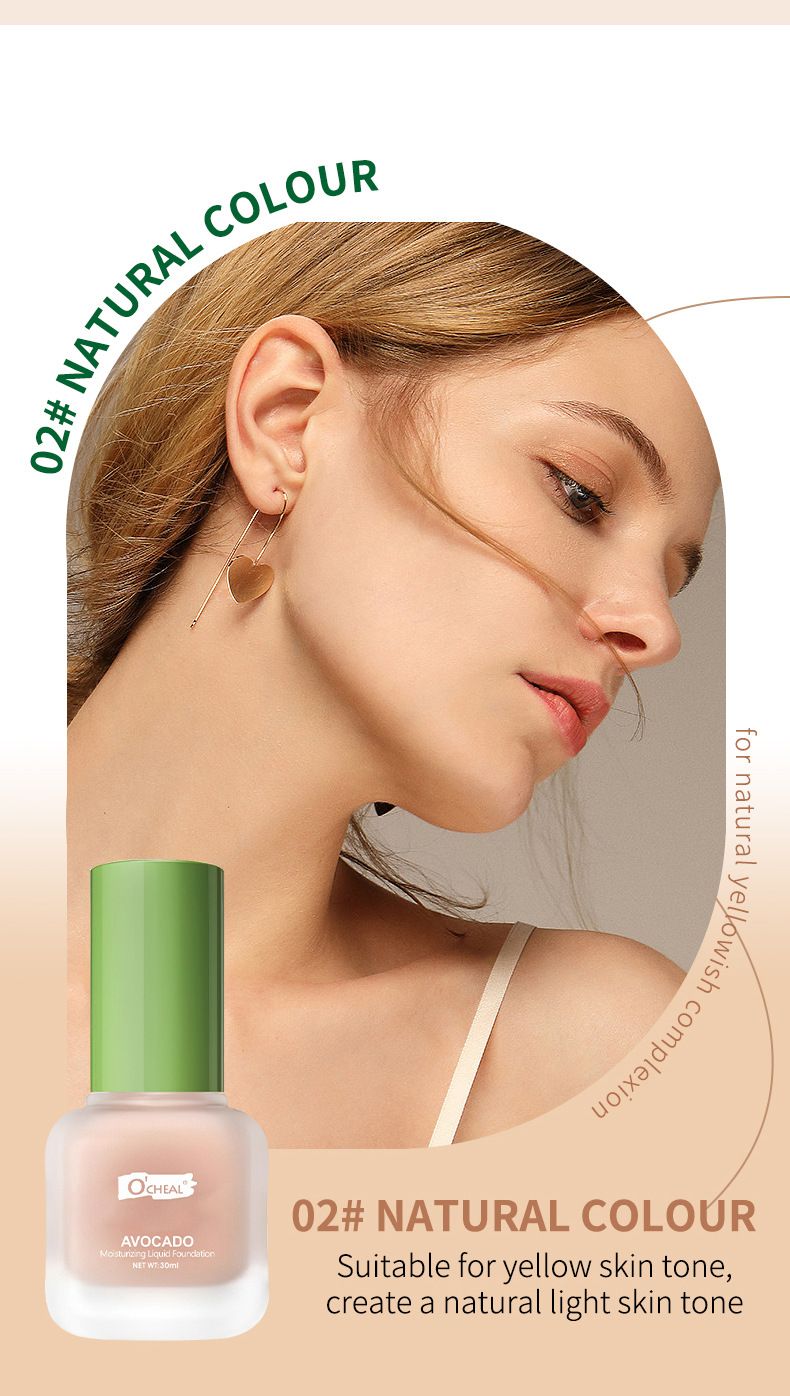 OCHEAL Moisturizing Oil Control Isolation Makeup Primer Plain Brightening Primer Natural Naked Makeup Concealer Foundationavocado Moisturizing | Trans_voghion.com