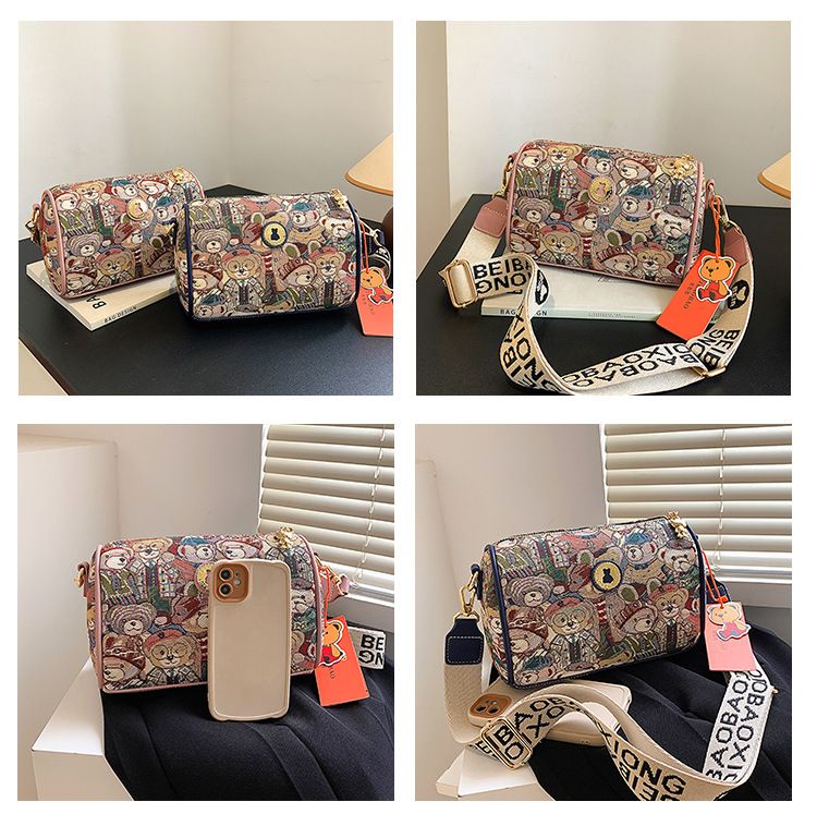 Torby damskie Beibaobao fabryczna torba nowa damska torba modna torba na ramię słodka torba kurierska jednoczęściowa dropshipping_voghion.com