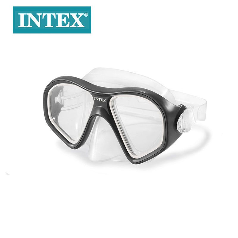 Intex 55648 Reef Knight Swimming Series Snorkeling Set Waterproof Goggles With Snorkel_voghion.com