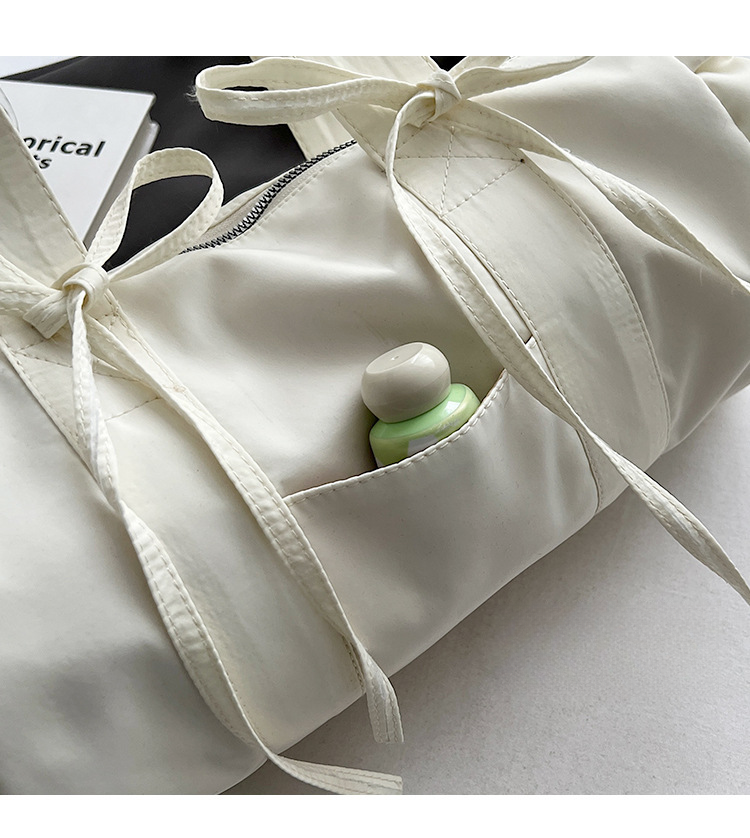 Sladká válcová krajková mašle s jedním ramenem, dámská kabelka do podpaží, nový trend roku 2024_voghion.com