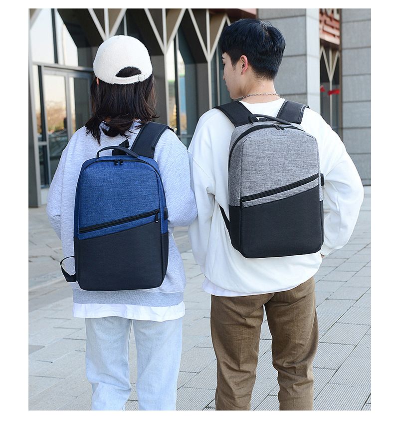 New Fashionable Three Piece Student Backpack, Men's Backpack, Korean Version Leisure Bag, Computer Bag_voghion.com