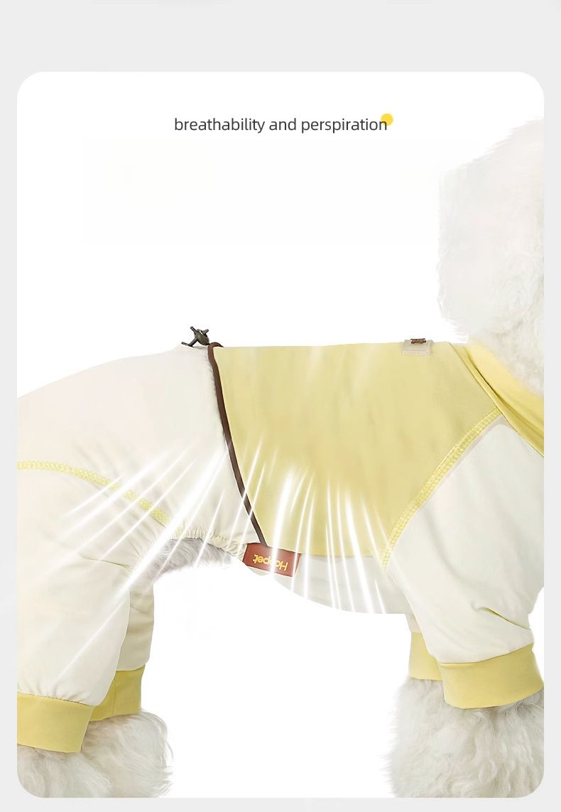 Vestiti anti-perdita per cani di piccola taglia, morbidi e rinfrescanti, adatti per l'estate, all'aperto, a quattro zampe_voghion.com