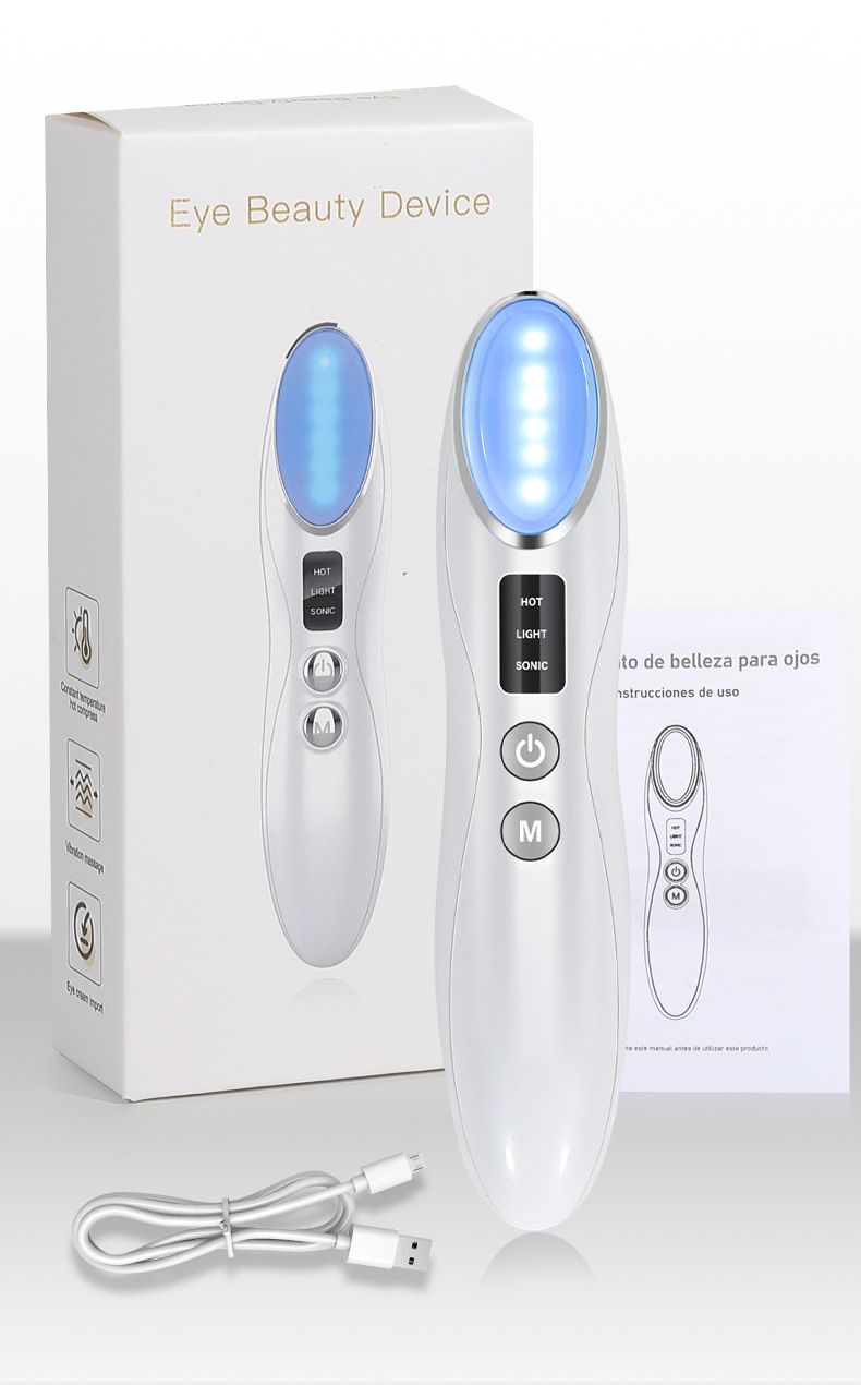 Augenstift Mikrostrom in Vibrationsmassage Home Beauty Instrument Verblassen Augenringe Augenmuster Schönheitsinstrument_voghion.com