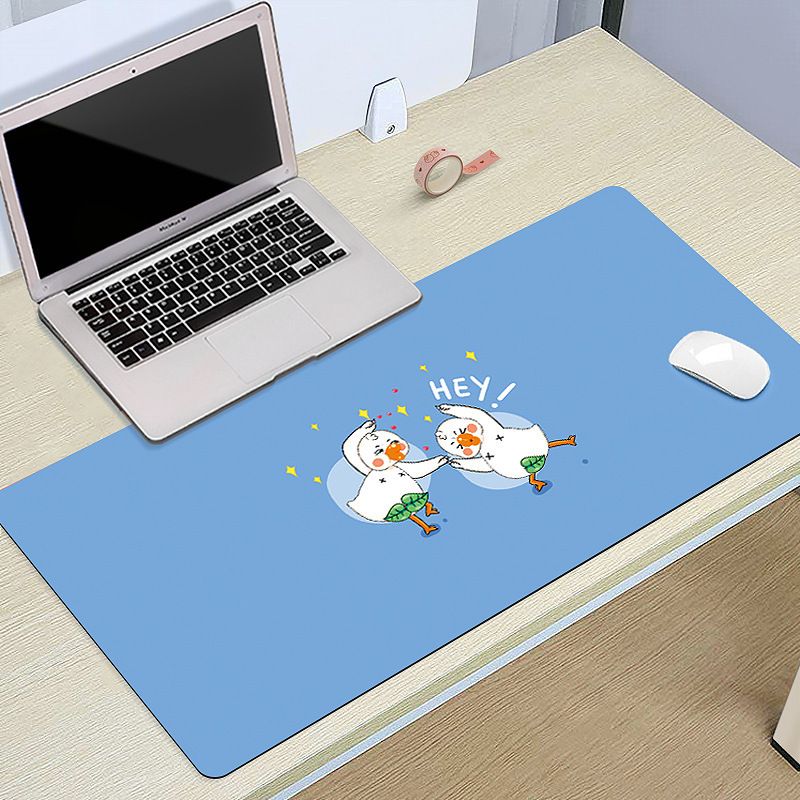 Cute Duck Colored Keyboard Office Large Table Mousepad Mouse Small Fresh Special Pad_voghion.com