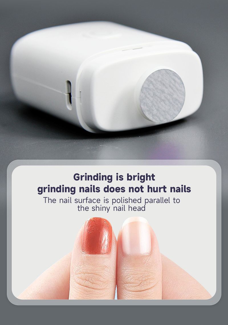 Automatic electric manicure scissors manicure elderly baby anti-clip meat portable smart manicure nail clippers_voghion.com