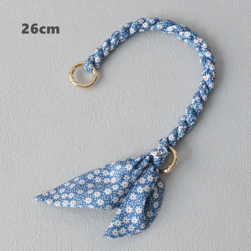 Fashion New Socialite Versatile Silk Scarf Short Spring Summer Handbag Strap Bag Accessories Handheld Phone Chain_voghion.com