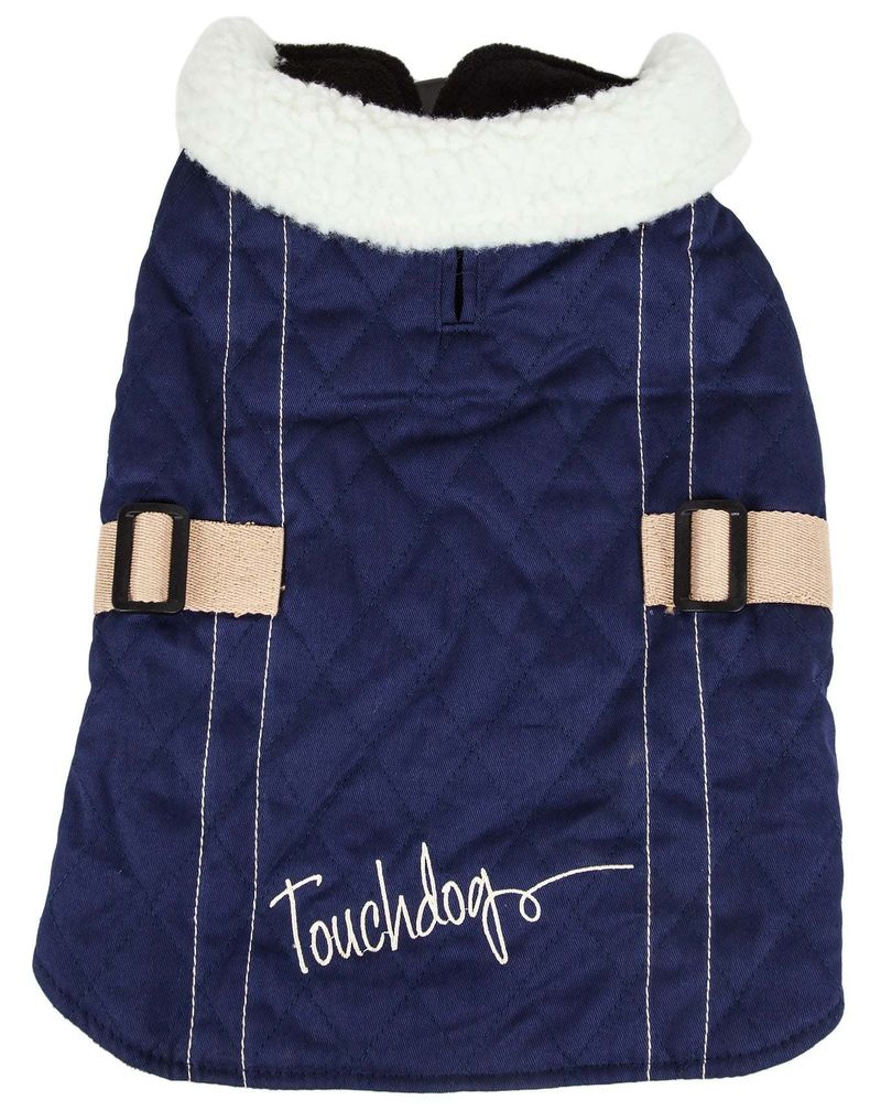 Touchdog Original Sherpa-Bark Designer Fashion-Forward Dog Coat_voghion.com