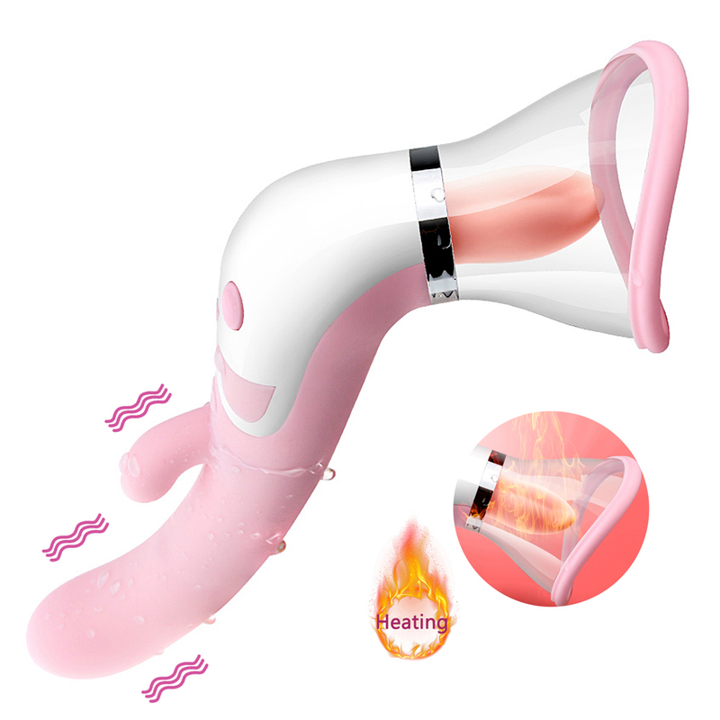 Wand Big Magic Heated Dildo Tongue Licking Vibrator For Women Breast Pump Nipple Sucker Clitoris Licks Vag_voghion.com
