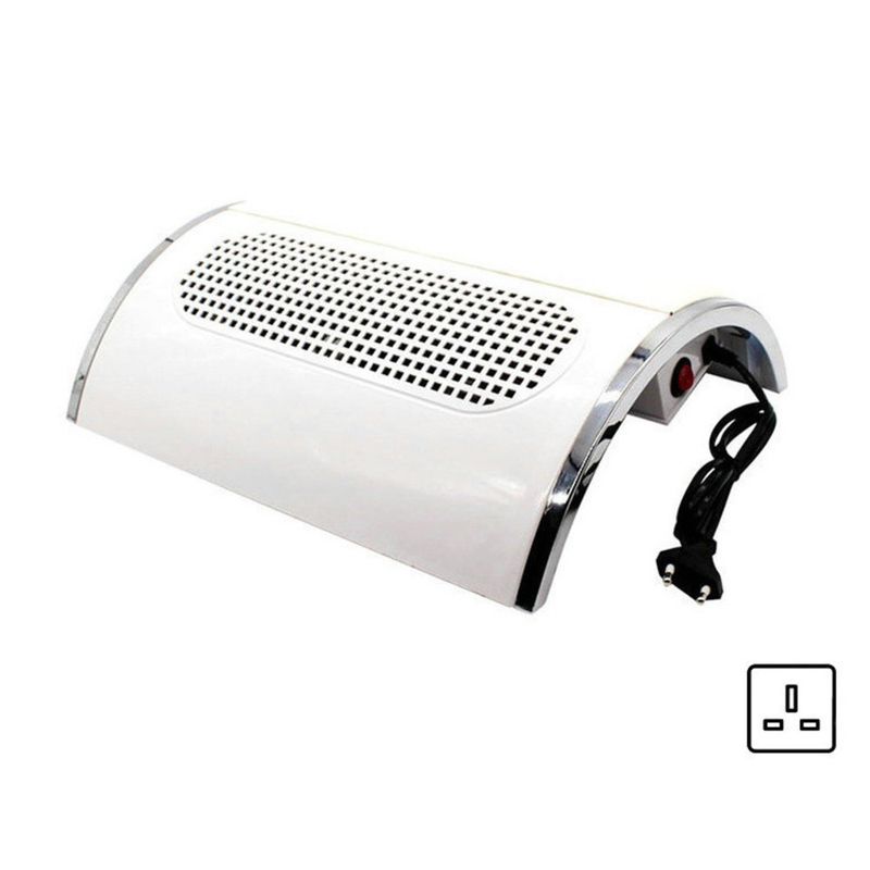 Three-Blade Fan Japanese Style 40W Nail Collector With 2 Dust Bags_voghion.com