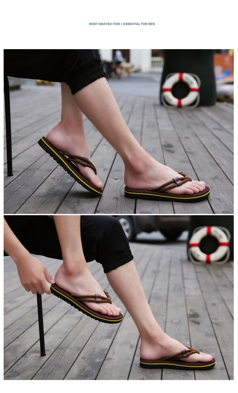 Herren-Strand-Duschschieber, leichte EVA-Schaum-Pool-Rutschen, Flip-Flops, Sandalen_voghion.com