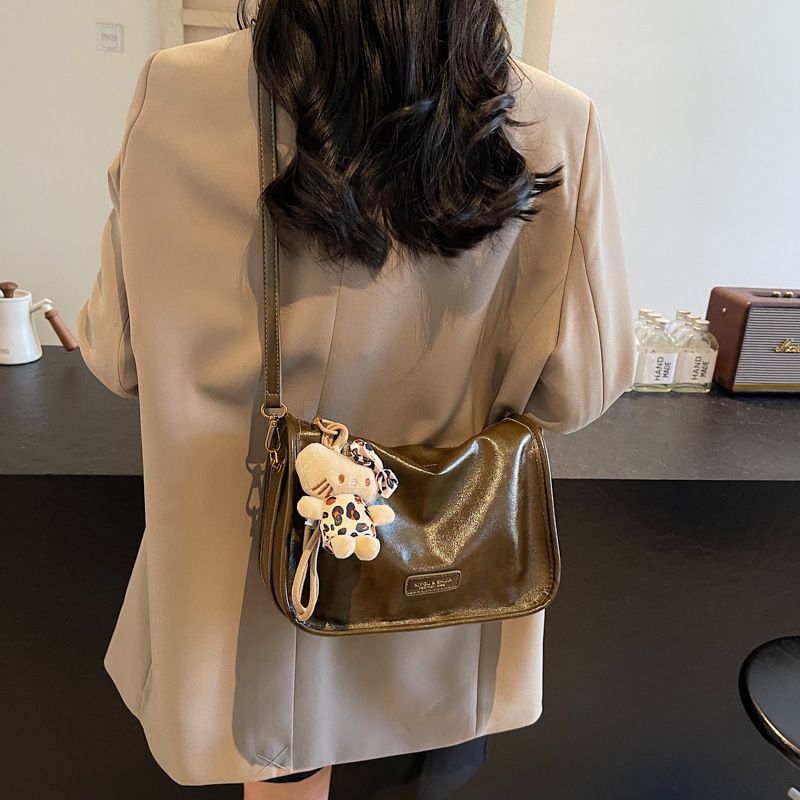 Niche high-end crossbody pro ženy 2024 nová stylová všestranná polštářová denní dojíždění malá čtvercová kabelka_voghion.com