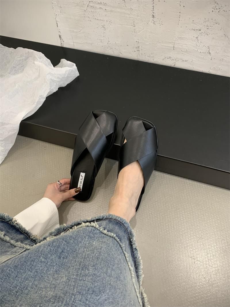 Pantofi de damă Half Dragged primăvara/vara 2024_voghion.com