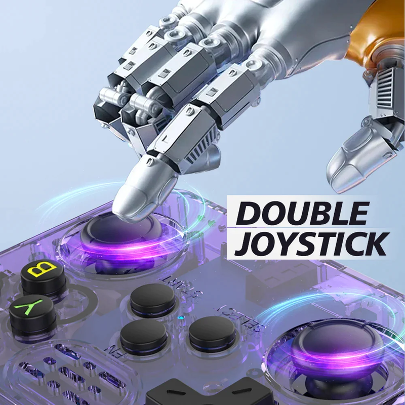 Console portatile R36 PRO R36S con schermo IPS da 3,5 pollici e joystick 3D. Emulatore Classic 20 per videogiochi portatili._voghion.com