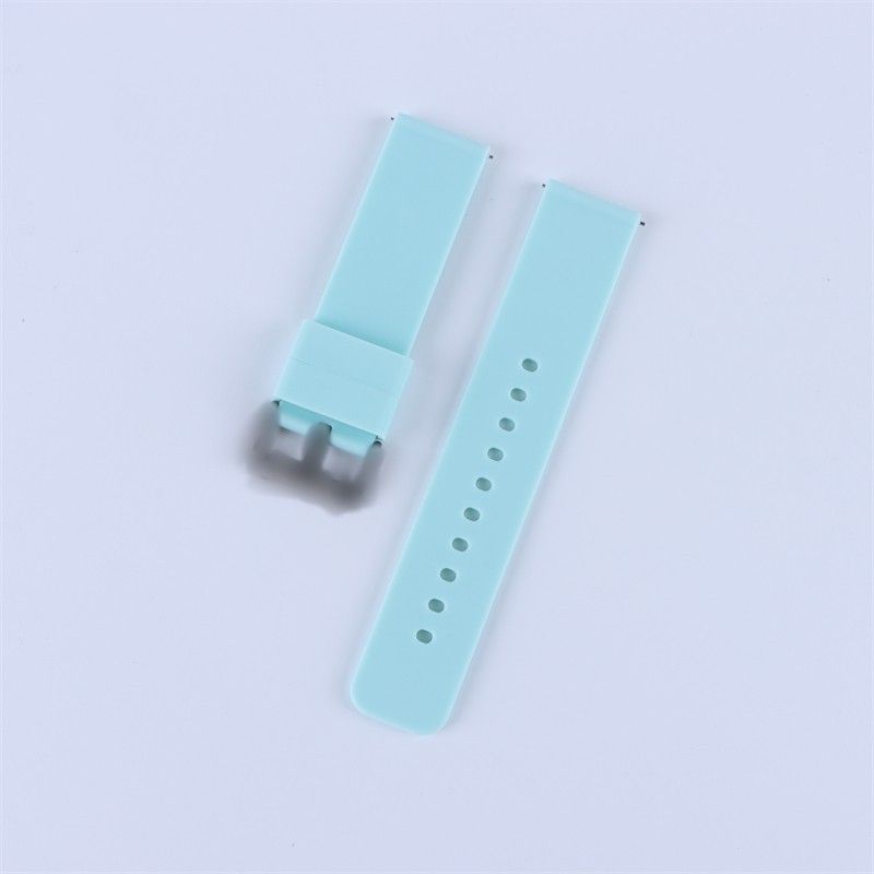 Orologio intelligente impermeabile in silicone multicolore con interruttore a sgancio rapido, cinturino grezzo in orecchio da 16/18/20/22/24 mm, accessori_voghion.com