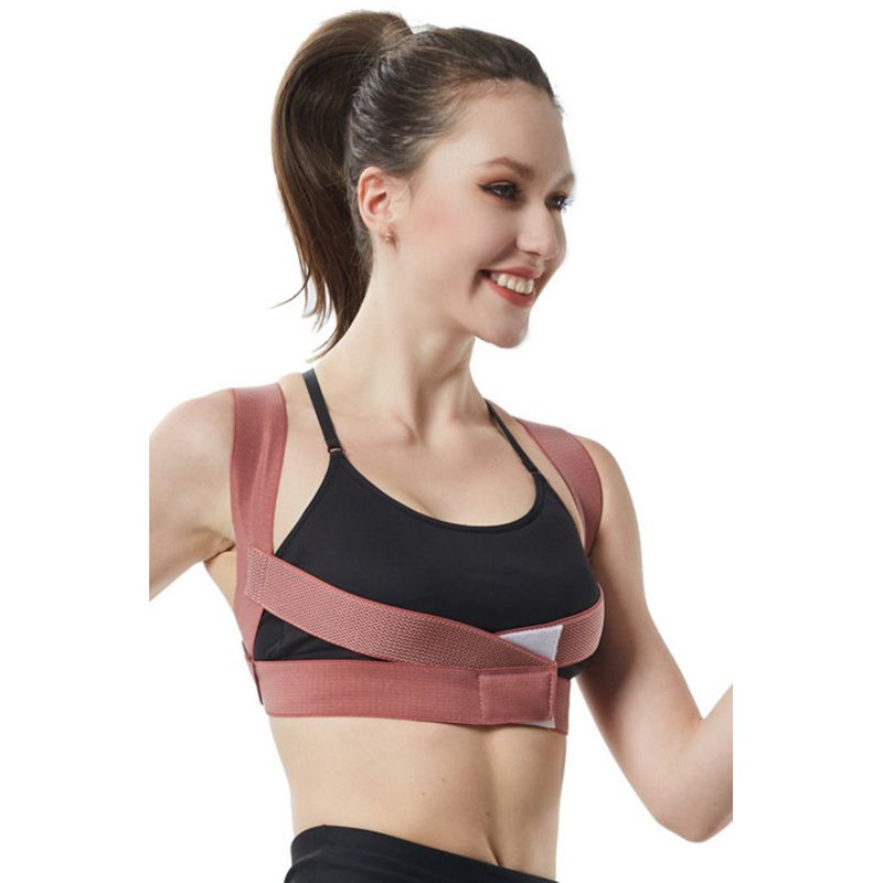 Correction preventing hunchback in teenagers and adults, open shoulder device for back correction, invisible breathable_voghion.com