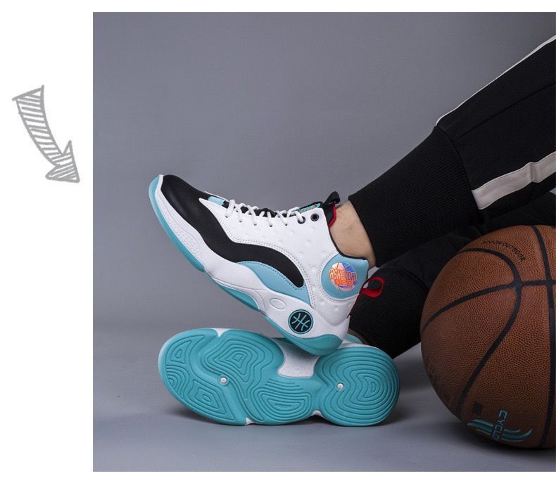 Herbst Basketballschuhe Street Fashion Trend gebratene Straßenschuhe schöne Herrenschuhe_voghion.com
