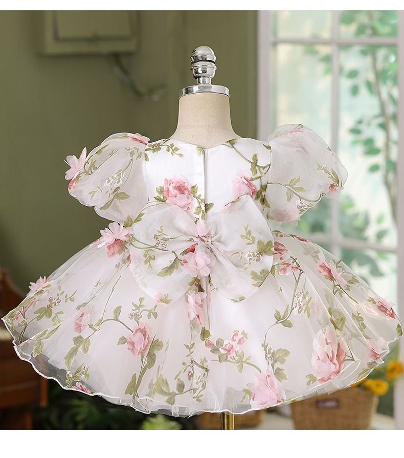 Abito da principessa della foresta per bambina - Abito ispirato alla natura per matrimoni e feste di compleanno Tendenze moda più vendute_voghion.com
