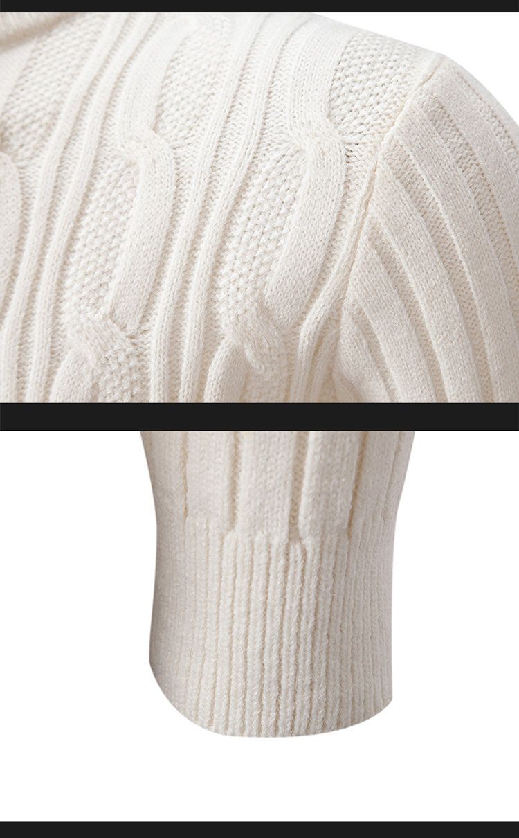 2023 Autunno e Inverno Nuovo stile coreano Tendenza moda maschile Jacquard Maglioni e maglioni di cashmere intrecciati_voghion.com