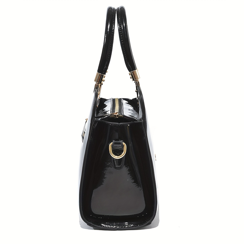 Borsa a tracolla multitasche alla moda in tinta unita, borsa perfetta per tutti gli spostamenti_voghion.com