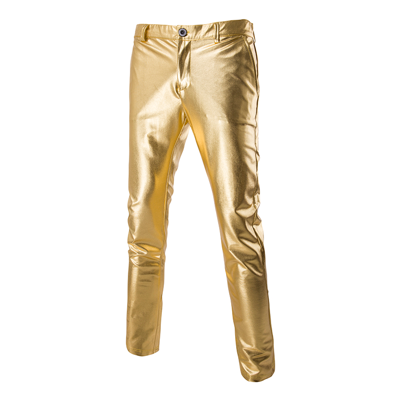 Nuovo completo da uomo slim fit con viso luminoso placcato in oro ZT-A11_voghion.com
