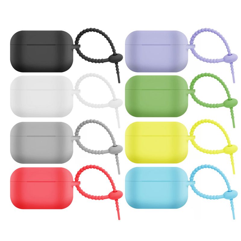 Κατάλληλο για ακουστικά Bluetooth 3 Pro, προστατευτικές θήκες και καλώδια σιλικόνης_voghion.com