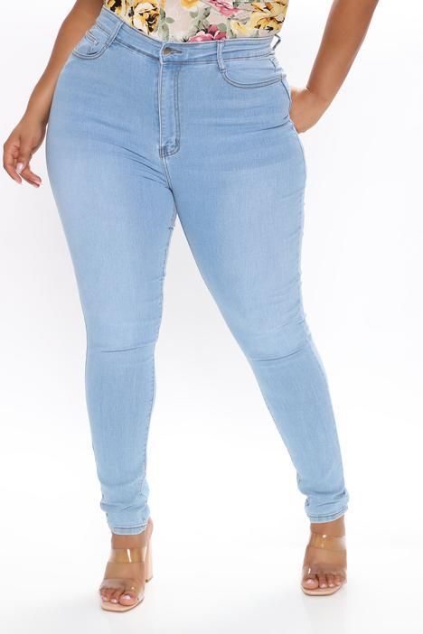 damjeans med hög stretch och pennbyxor_voghion.com