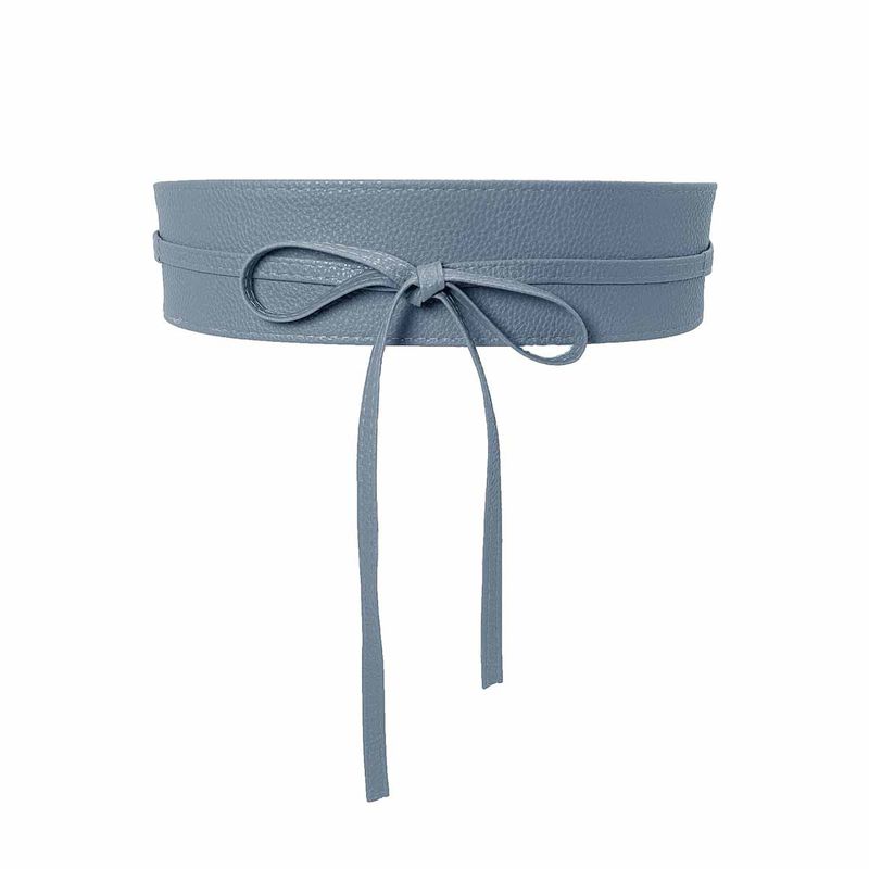 Cintura elegante verde grigio blu cintura snellente cravatta decorazione_voghion.com