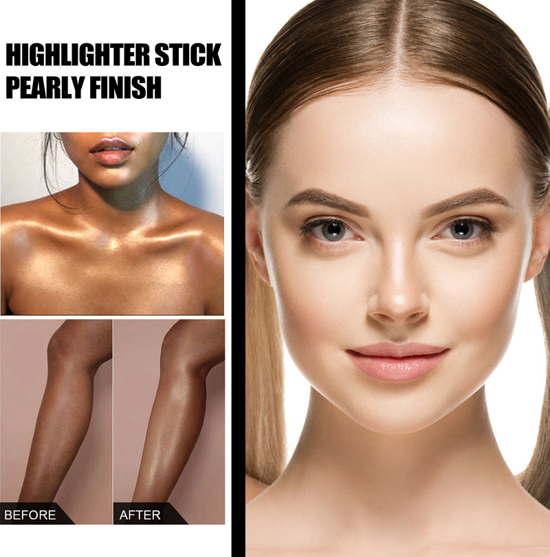 High gloss EELHOE Stick Pearlescent Shaping Clavicle Fine Shining Face Brightening Stereoscopic Pearlescent High gloss_voghion.com