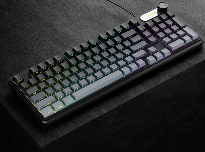 Forerunner V102 Mechanical Feel Wired Keyboard Dust Side Engraving Gaming Mouse Set For Computer Office_voghion.com