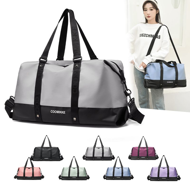 New Travel Storage Bag Luggage Storage Bag Oxford Cloth Handheld Large Capacity Dry Wet Separation Sports Fitness Bag_voghion.com