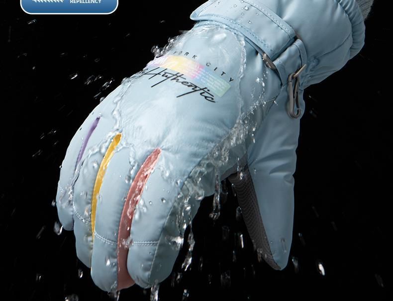 2024 Winter New Ski Gloves Thickened Riding Waterproof, Windproof, Cold Outdoor Touchscreen Motorcycle With Velvet For_voghion.com