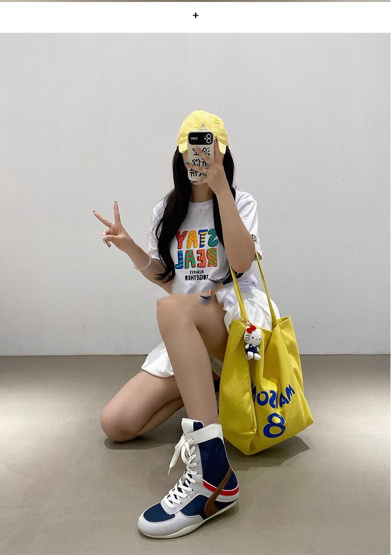 Women Boxing Boots Miu Series Height Increasing Casual Genuine Leather Boxing Boots For Women Lightweight Comfortable Breathable Sports_voghion.com