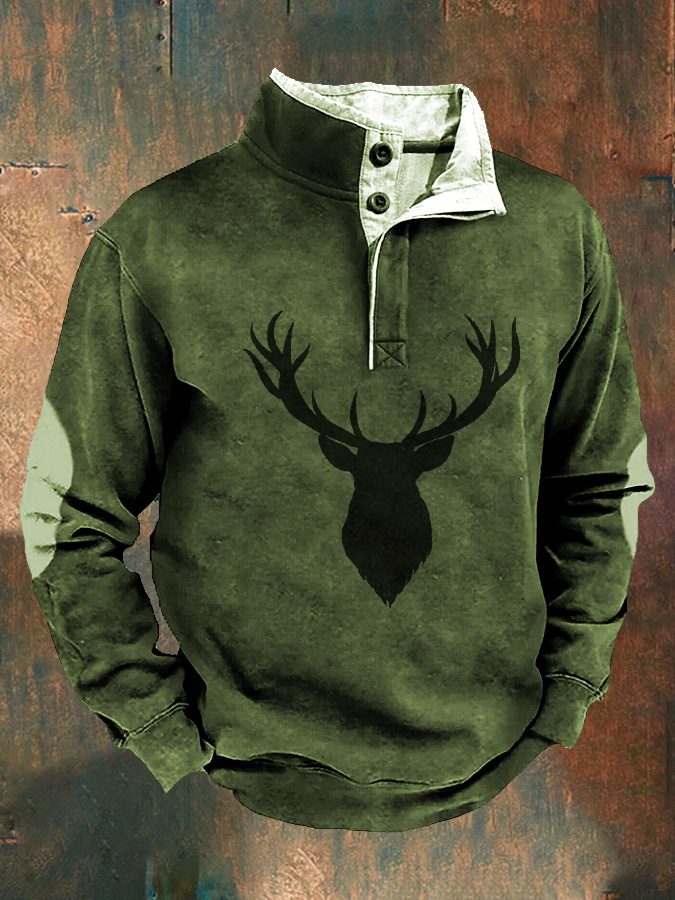 Felpa con cappuccio 3D da uomo con cappuccio polo da uomo con colletto alla coreana da cowboy occidentale stampato a caldo in digitale con fibbia_voghion.com