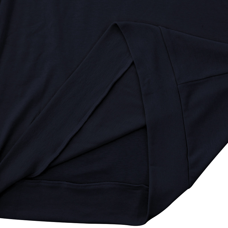 2023 Herbst Winter Langarm T-Shirt Herren Einfarbig High Neck Base Layer Unterhemd T-Shirt Top_voghion.com