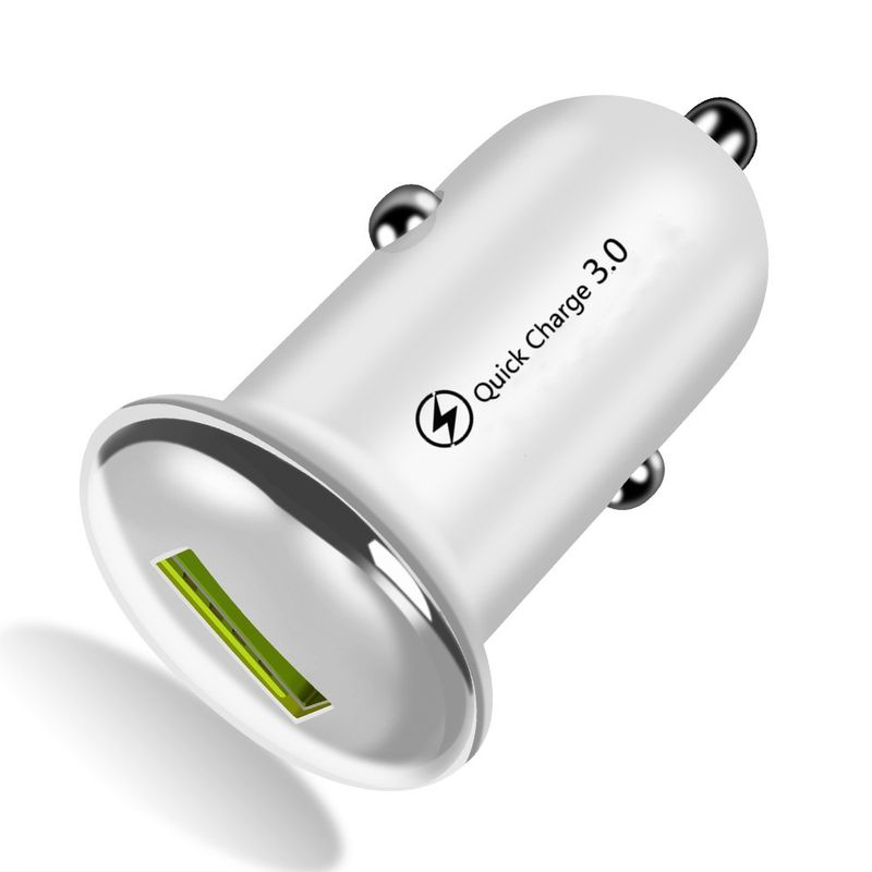 Museksfestival QC3.0 3.1A Faarf USB Schnell Eenzelport Autolader_voghion.com