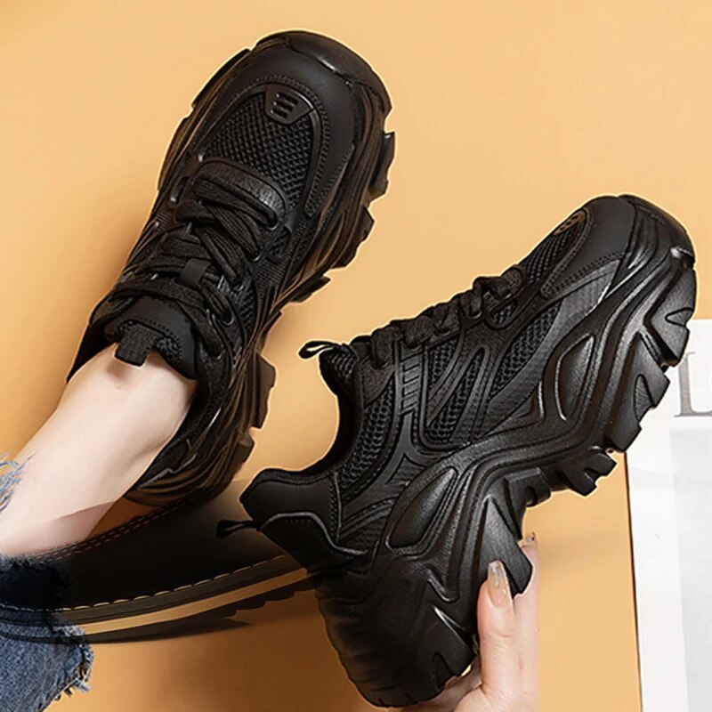 Atmungsaktive Sneaker für die Arbeit, Stahlkappe, unzerstörbare Sicherheitsschuhe, pannensichere Damen-Sneaker_voghion.com