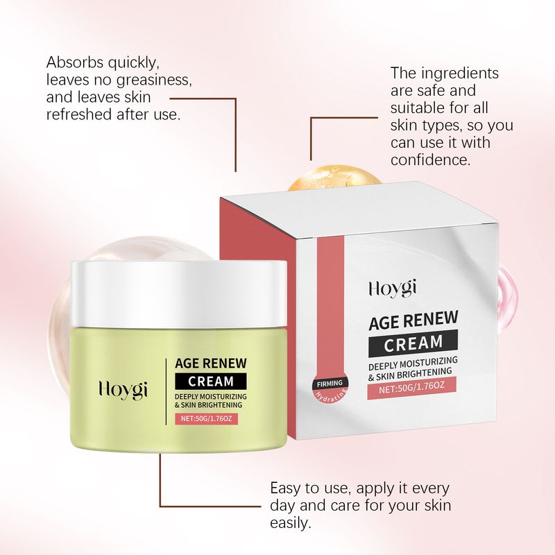 Cremă de față Hoygi Lightening, Moisturizing, Hrănitoare, Fermitoare, Moale, Fină, Delicată, Hidratantă, Combate riduri_voghion.com