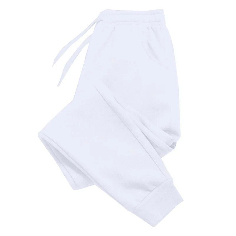 Pantaloni da jogging da uomo foderati in pile – Pantaloni sportivi morbidi e caldi per l'inverno (S-3XL) – Vestibilità comoda con risvolti alle caviglie_voghion.com